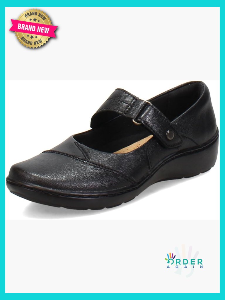 Clarks Womens Flats Classic Comfort Slip On Dress Shoes Lightweight Casual